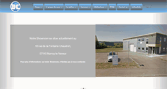 Desktop Screenshot of bc-fermeture.com