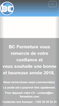 Mobile Screenshot of bc-fermeture.com